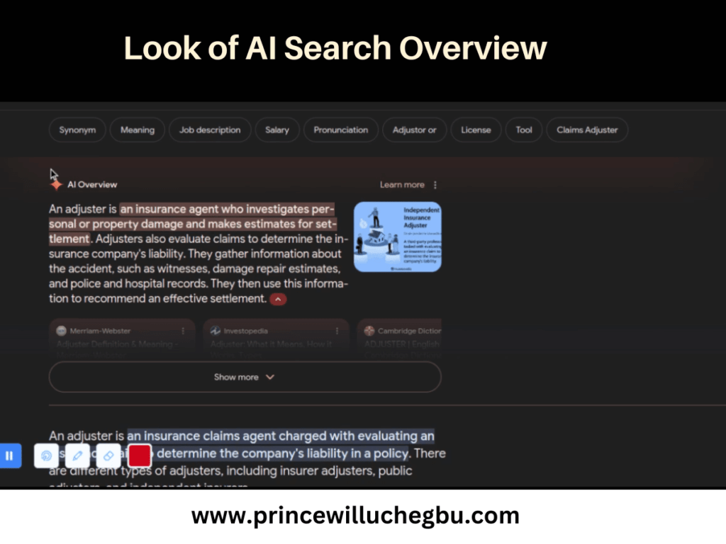 Look of AI Search Overview: How To Get Traffic to Your Blog