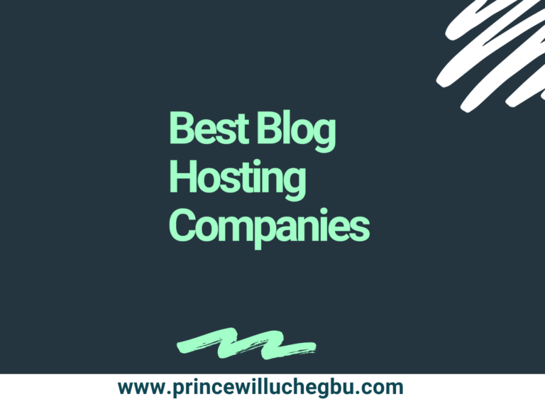 Best Blog Hosting Companies