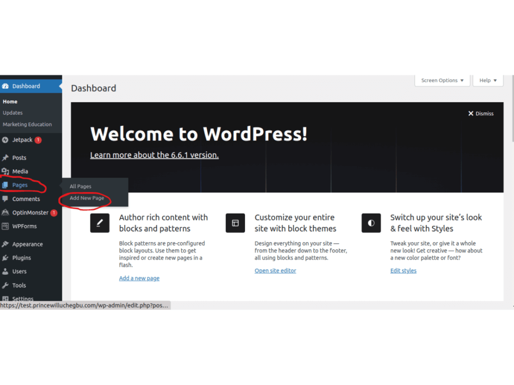 Creating Pages in WordPress How to Start a Beauty Blog