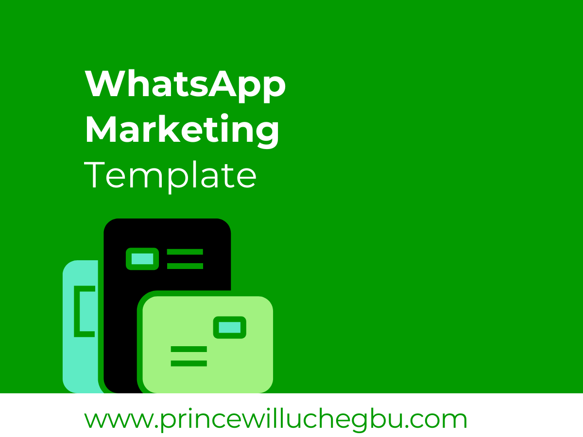 Sample of WhatsApp Marketing Template