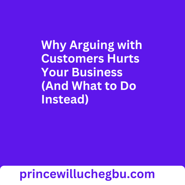 Why Arguing with Customers Hurts Your Business (And What to Do Instead)